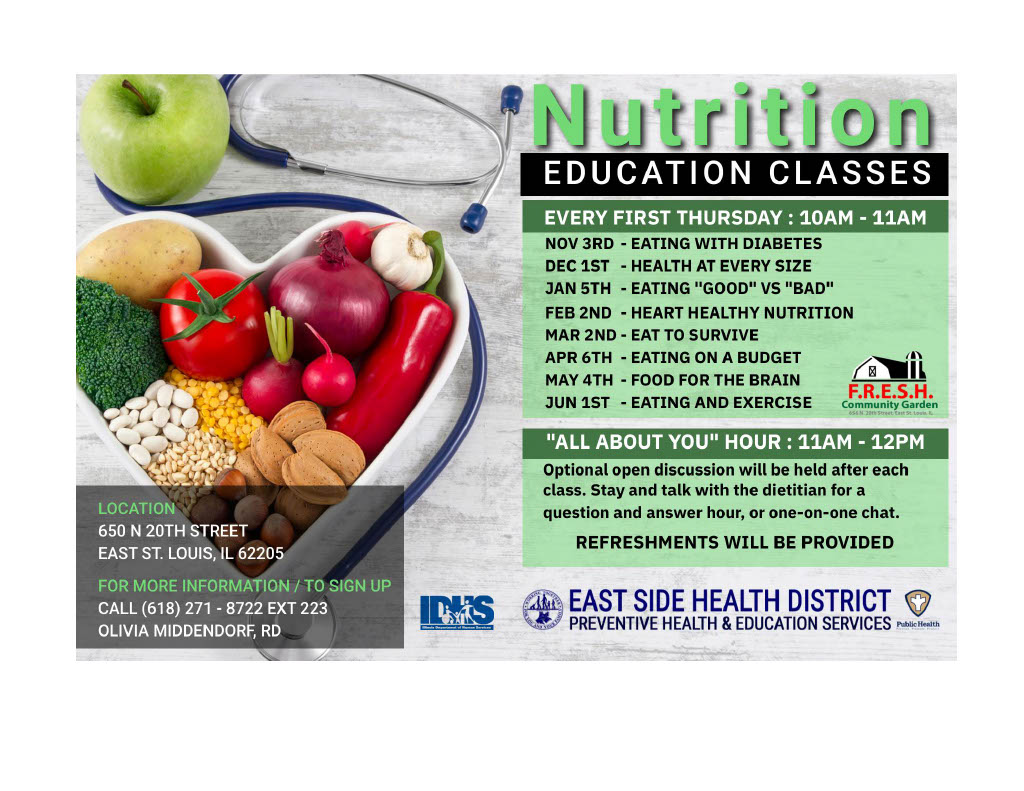 East Side Health District Nutrtion Education